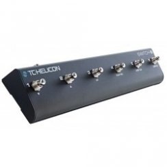 TC Helicon Switch-6 - Nožní ovladač pro vokální / kytarový procesor