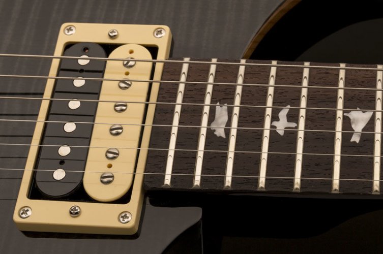PRS 2017 SE Custom 22 Semi-Hollow Grey Black - Elektrická kytara