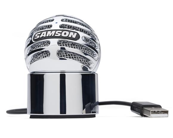 Samson Meteorite - mikrofon pojemnościowy USB (biały)