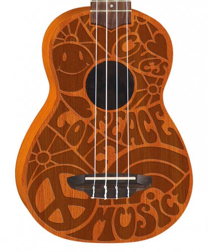 Luna Peace Love - Sopránové ukulele