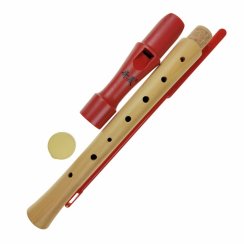 Kera Audio QM8A-28G-Red - Zobcová flauta