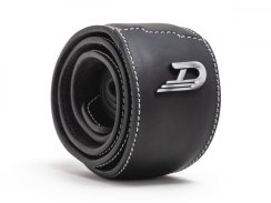 Duesenberg 3-Step Strap - Custom Black Edition - kožený gitarový popruh