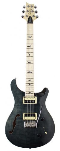 PRS SE Custom 22 Semi Hollow Maple on Maple Grey Black - Elektrická kytara, limitovaná edice
