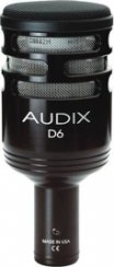 Audix D6 - mikrofón pre basový bubon