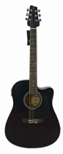 Stagg SA20 DCE BLK - Elektroakustická kytara