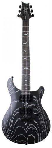 PRS SE Custom 24 Sand Blasted Swamp Ash Frozen Charcoal - Elektrická kytara, limitovaná edice