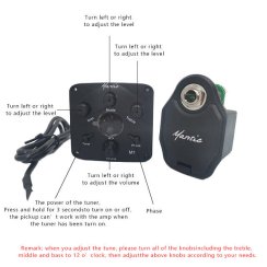 Mantic GT-1DCE BK - elektroakustická kytara