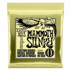 Ernie Ball 2214 Mammoth Slinky 12-62 - Struny pre elektrickou gitaru