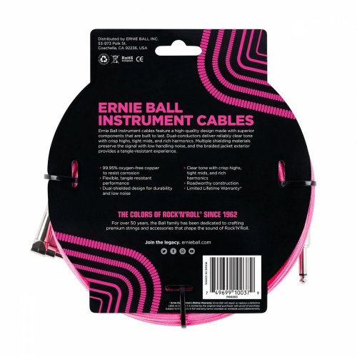 Ernie Ball EB 6083 - instrumentální  kabel