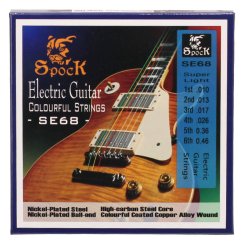 Struny do gitary elektrycznej SPOCK SE68 (10-46)