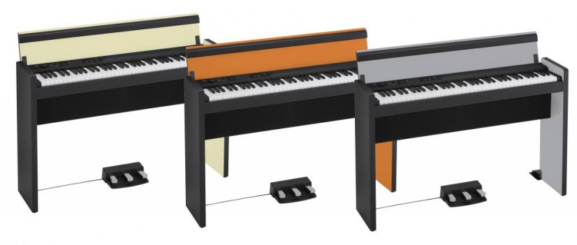 Korg LP-380 73 CB - Pianino cyfrowe (made in Japan) kremowo czarne