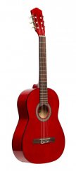 Stagg SCL50 RED - klasická kytara 4/4