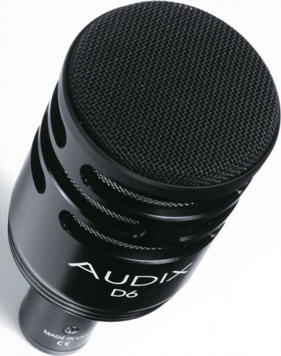 Audix D6 - mikrofón pre basový bubon
