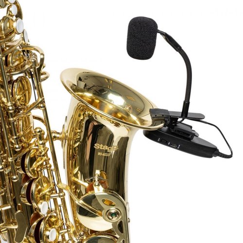 Stagg SUW 12S - bezdrôtový saxofónový mikrofón