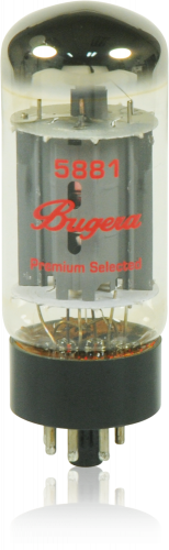Bugera 5881-4 - Sada elektrónok do lampového zosilňovača - 4 ks.