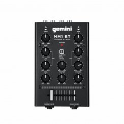GEMINI MM1BT - Dvojkanálový DJ mixážny pult s Bluetooth