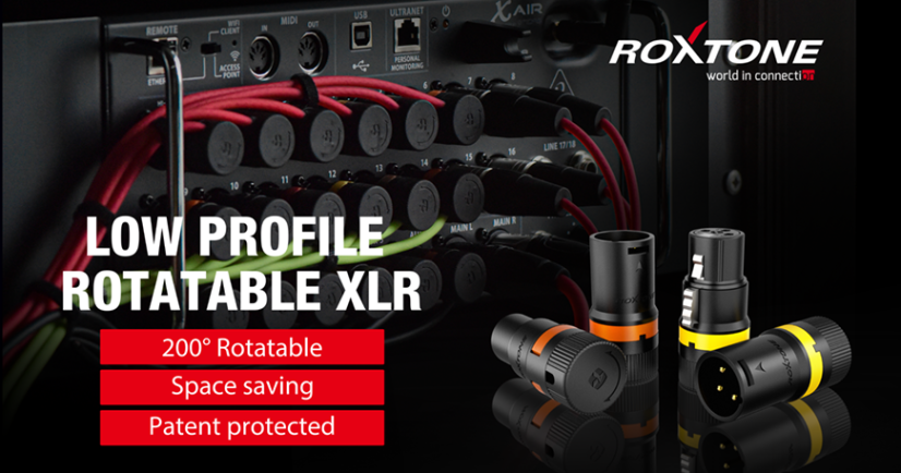 Złącze żeńskie typu XLR Roxtone LX3F