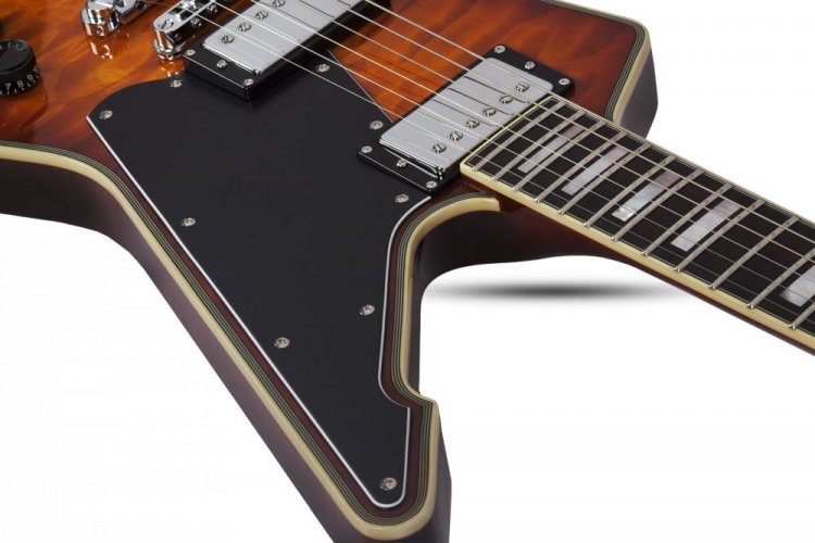 Schecter E1 Custom VSB - Elektrická kytara