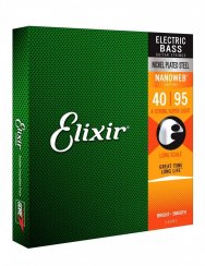 Elixir 14002 Super Light 40-95 Long Scale - Struny pre basgitaru
