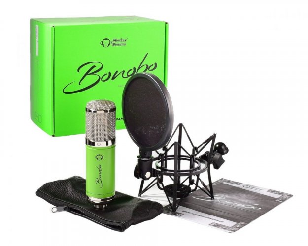 Monkey Banana Bonobo - štúdiový mikrofón (zelený)