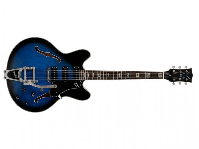 VOX Bobcat S66 Bigsby SBL - Elektrická kytara