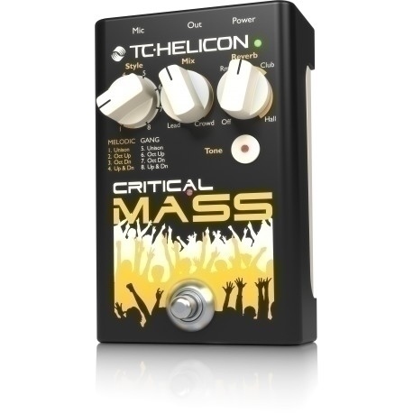 TC Helicon Critical Mass - Reverb/Tone