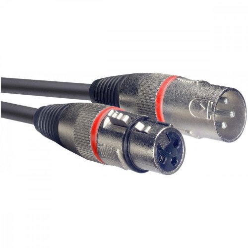 Stagg SMC3 XX RD – Mikrofónny kábel 3m