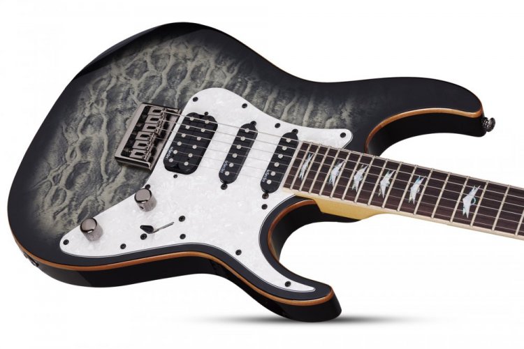 Schecter Banshee 6 Extreme Charcoal Burst - Elektrická kytara