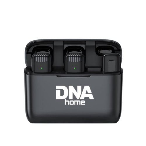 DNA ICM1 - Sada na nahrávání zvuku na smartphone, 2 bezdrátové klopové mikrofony, přijímač USB-C, adaptér Lightning DNA ICM1 - Sada na nahrávání zvuku na smartphone, 2 bezdrátové klopové mikrofony, přijímač USB-C, adaptér Lightning