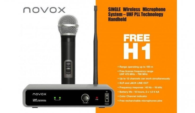Novox FREE H1 - system bezprzewodowy