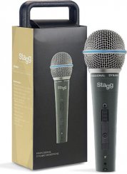 Stagg SDM60 - mikrofon dynamiczny z wyłącznikiem