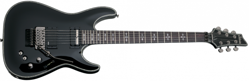 Schecter Hellraiser C1 BLK - elektrická kytara