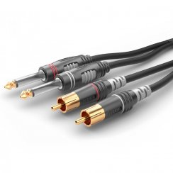 Sommer Cable | 2 x jack / 2 x RCA, HICON - Prepojovací kábel 6m