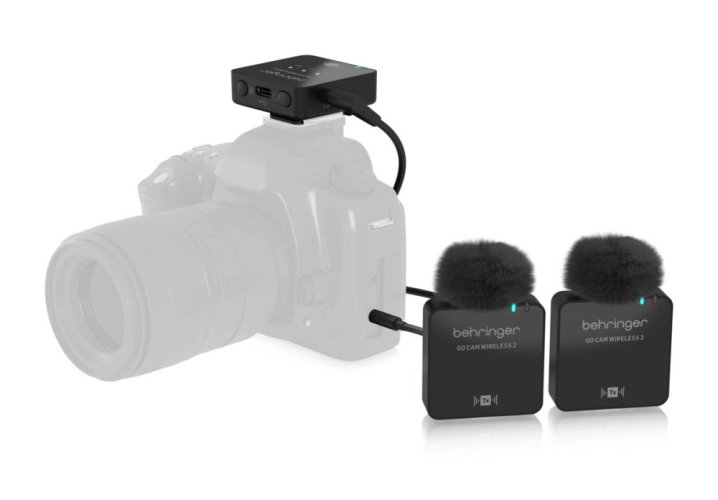 Behringer GO CAM WIRELESS II - Bezprzewodowy system mikrofonowy