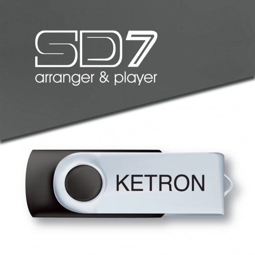 Ketron Pendrive 2016 SD7 Style Upgrade v2 - pendrive z extra štýly