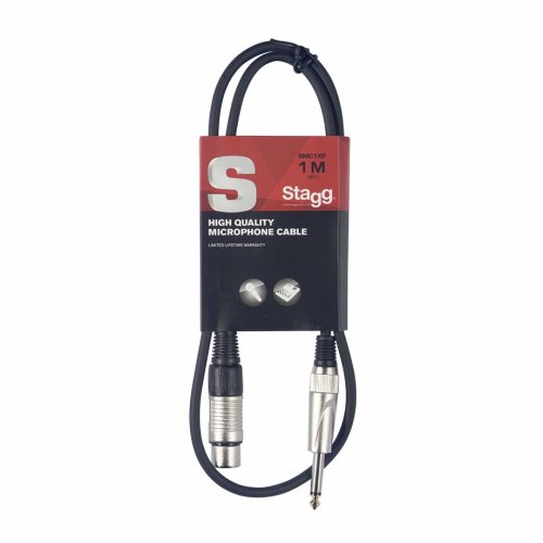 Stagg SMC1 XP - mikrofónny kábel 1m