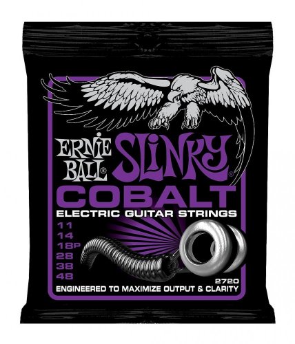 Ernie Ball 2720 Cobalt Slinky 11-48 - Struny pro elektrickou kytaru