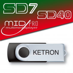 Ketron Pendrive 2016 Style POP - pendrive s extra styly Pop