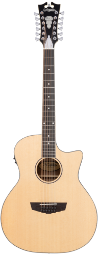 D'angelico Premier Fulton 12 LS Natural - elektrická gitara
