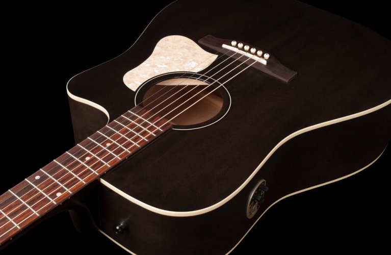 A&L Americana CW Faded Black - Elektroakustická gitara