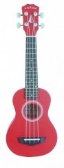 Arrow PB10 R2 Soprano Red#2 - sopránové ukulele s pouzdrem