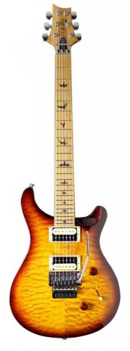 PRS SE Custom 24 Floyd Roasted Maple Tobacco Sunburst Quilt LTD - Elektrická kytara