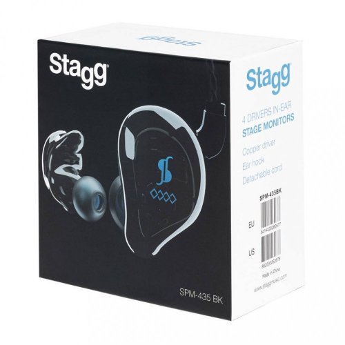 Stagg SPM-435 BK - In-Ear slúchadlá