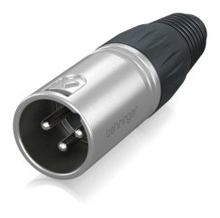 Behringer X3M-SR XLR 3-pin mužský, stříbrný