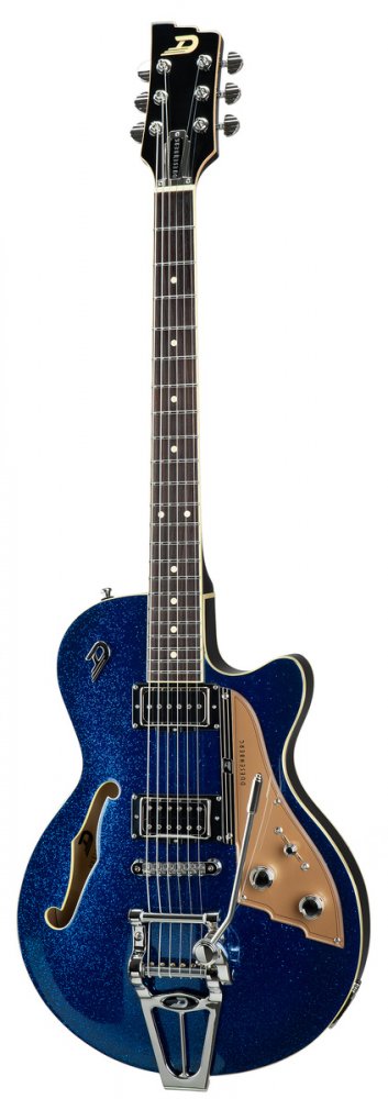 Duesenberg Starplayer TV (Sparkle Finishes) Blue Sparkle