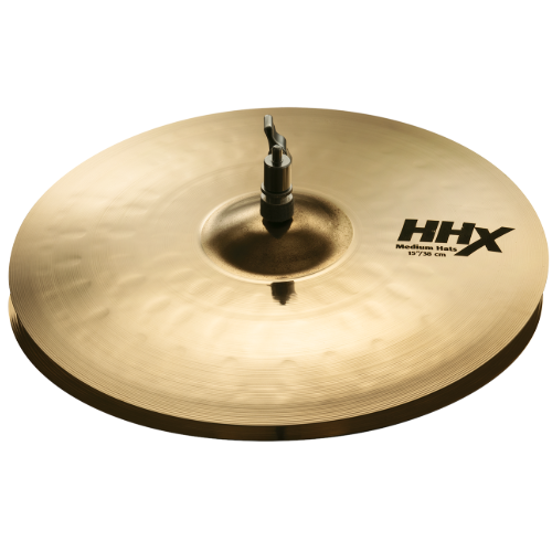 Sabian hhx 15" medium hi-hat brilliant