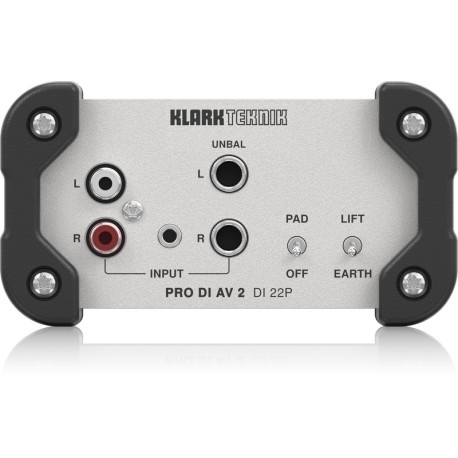 Klark Teknik DI 22P Passive Stereo DI Box