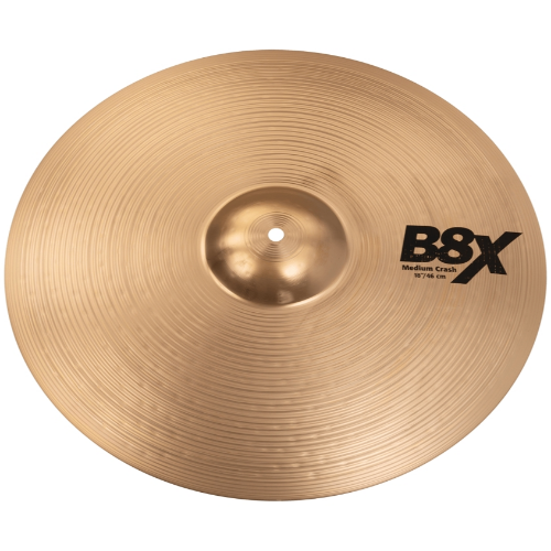 Sabian b8x 18" medium crash