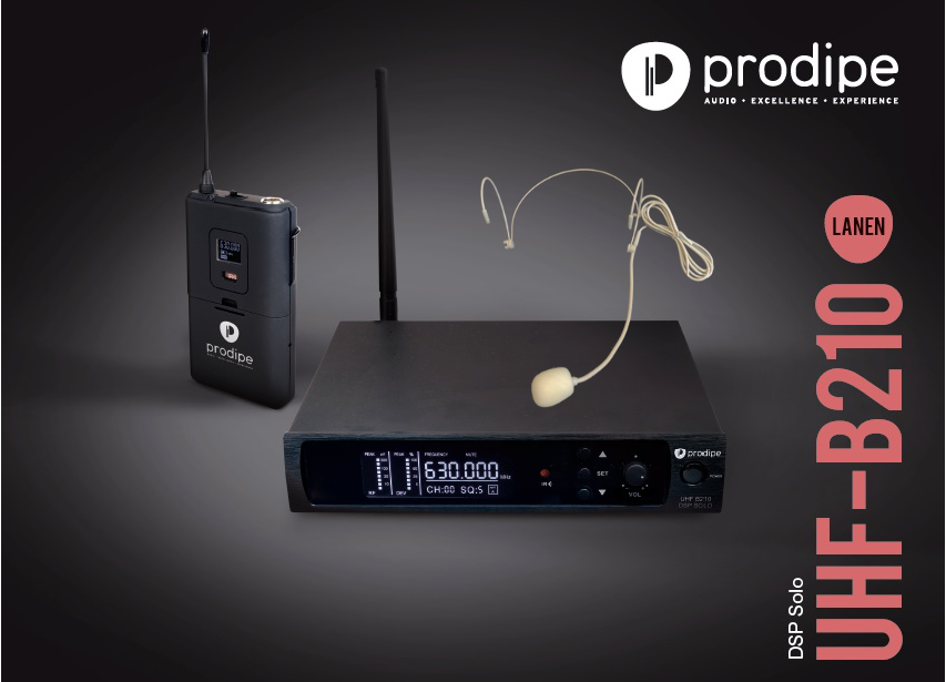 Prodipe HEADSET B210SOLO DSP UHF