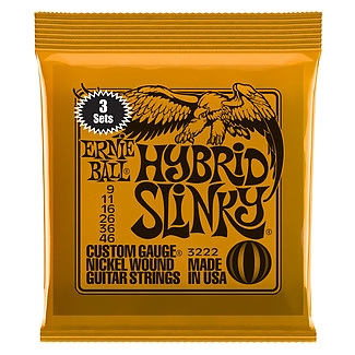 Ernie Ball 3222 Hybrid Slinky 9-46